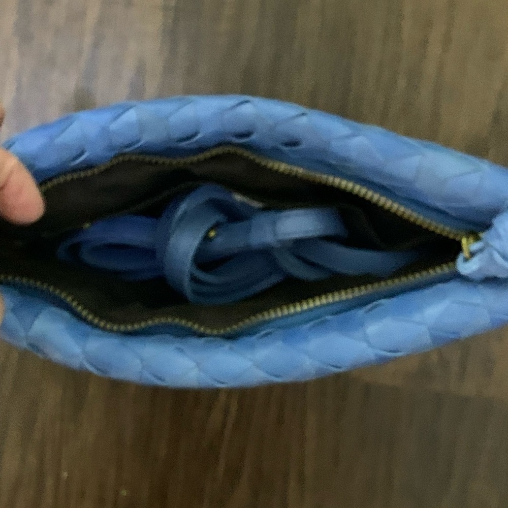 Madewell the puff crossbody bag woven leather edition - Picture 11 of 13